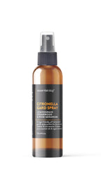 CITRONELLA REPELLENT SPRAY: Lemongrass, Cedarwood & Rose Geranium