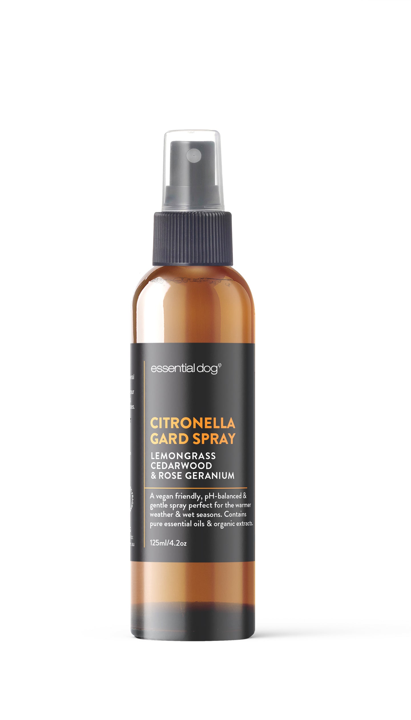 CITRONELLA REPELLENT SPRAY: Lemongrass, Cedarwood & Rose Geranium
