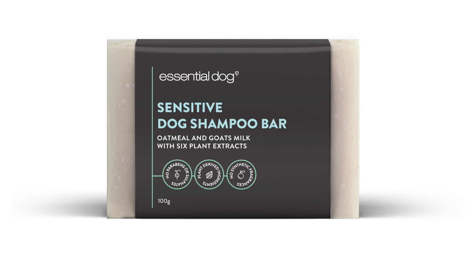 essential dog solid shampoo bar for pets with botanical plant extracts