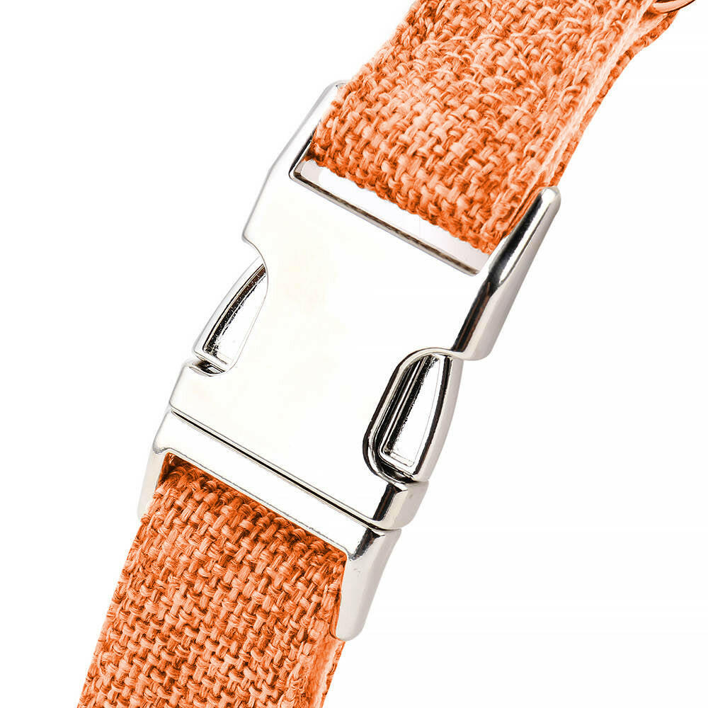 sustainable pet collar made from hemp