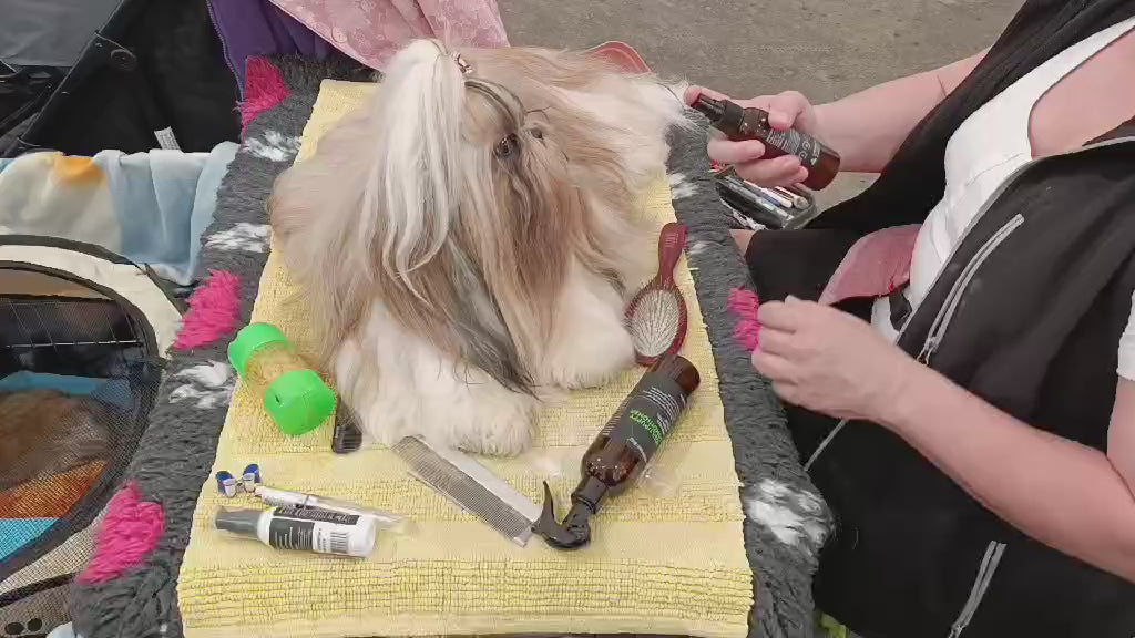 how to use the puppy conditioner